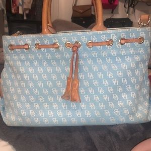 Blue Dooney and Bourke purse